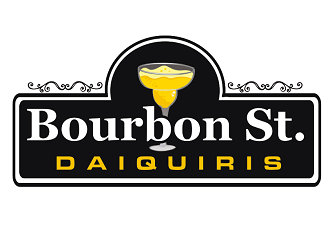Bourbon Street Daiquiris logo design by coco