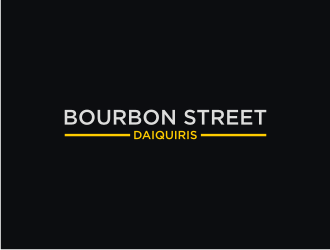 Bourbon Street Daiquiris logo design by logitec