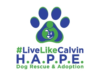 H.A.P.P.E. Dog Rescue & Adoption logo design by dhika