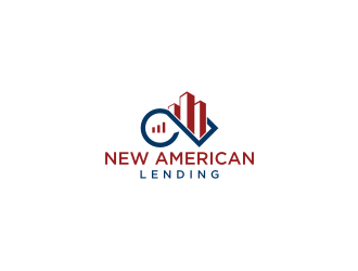 New American Lending logo design by logitec