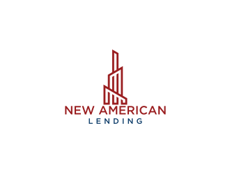 New American Lending logo design by logitec