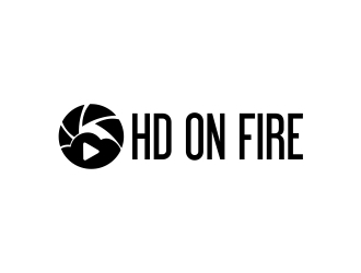 HD ON FIRE logo design by cikiyunn
