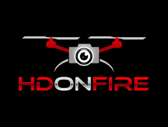HD ON FIRE logo design by BrightARTS