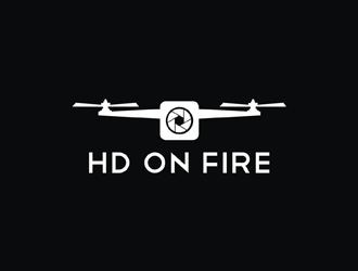 HD ON FIRE logo design by EkoBooM