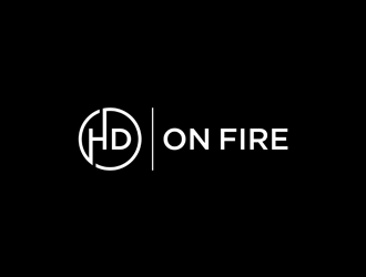 HD ON FIRE logo design by alby
