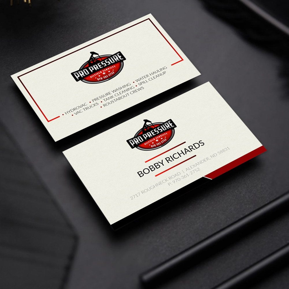 PRO PRESSURE OILFIELD SERVICES logo design by DreamLogoDesign