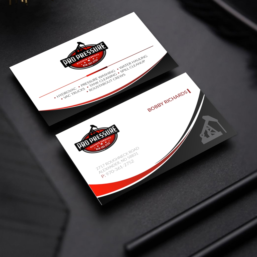 PRO PRESSURE OILFIELD SERVICES logo design by DreamLogoDesign