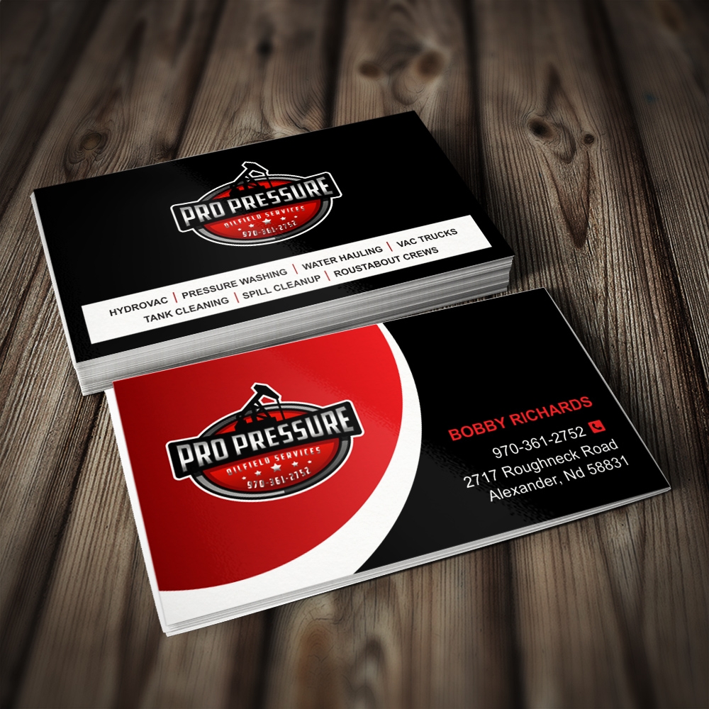 PRO PRESSURE OILFIELD SERVICES logo design by Kindo