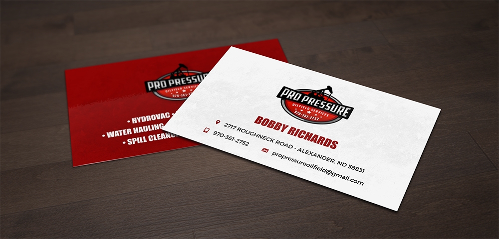PRO PRESSURE OILFIELD SERVICES logo design by Ibrahim