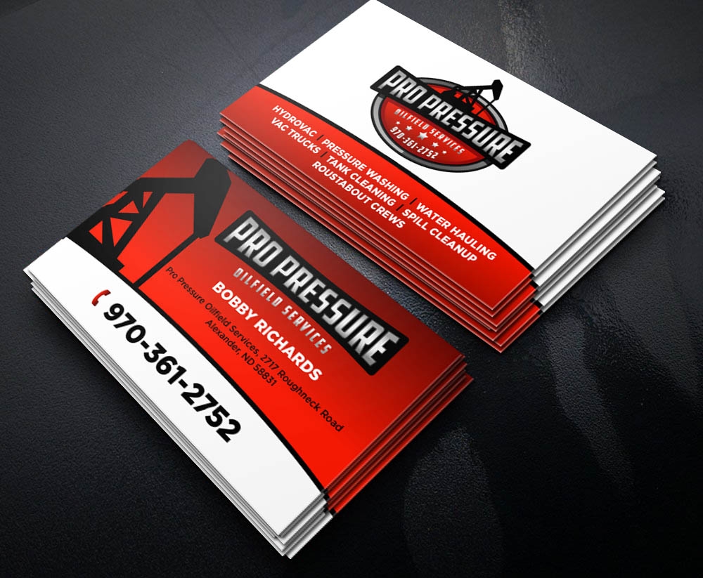 PRO PRESSURE OILFIELD SERVICES logo design by scriotx