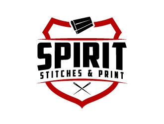 Spirit Stitches &amp; Print logo design by daywalker