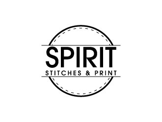 Spirit Stitches &amp; Print logo design by J0s3Ph