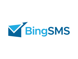 BingSMS or BingSMS.com logo design by lexipej