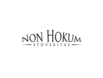 Non Hokum Sed Veritas logo design by fajarriza12