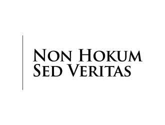 Non Hokum Sed Veritas logo design by lexipej