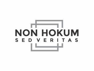 Non Hokum Sed Veritas logo design by mutafailan