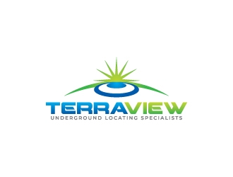 TerraView  logo design by lokiasan
