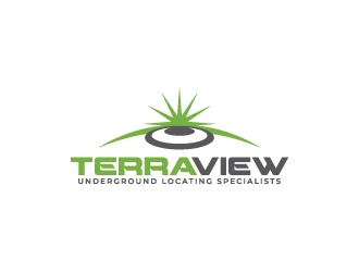 TerraView  logo design by lokiasan