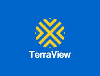 TerraView  logo design by bluepinkpanther_