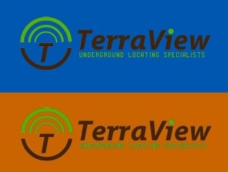 TerraView  logo design by bougalla005