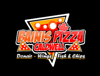 Bainis Pizza on Caldwell logo design by serprimero