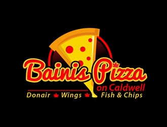 Bainis Pizza on Caldwell logo design by kingfisher