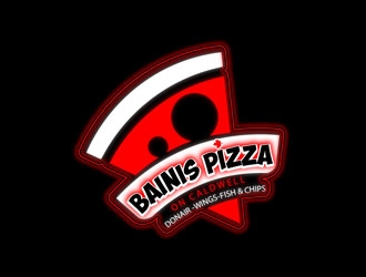 Bainis Pizza on Caldwell logo design by kingfisher