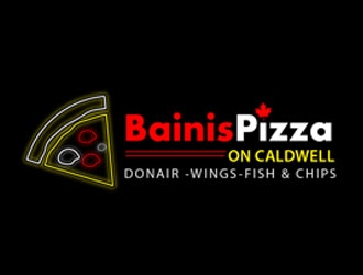 Bainis Pizza on Caldwell logo design by kingfisher