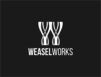 Weasel Works logo design by hole