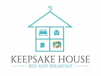 Keepsake House Bed and Breakfast logo design by nehel