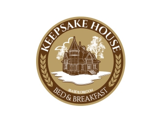 Keepsake House Bed and Breakfast logo design by MarkindDesign