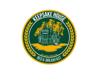 Keepsake House Bed and Breakfast logo design by MarkindDesign