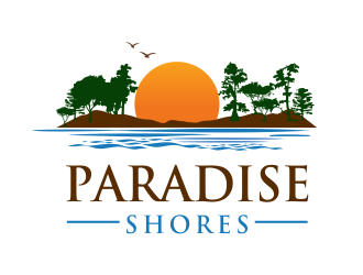 Paradise Shores logo design by aldesign