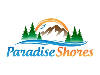 Paradise Shores logo design by jaize