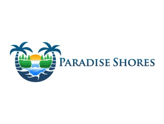 Paradise Shores logo design by Alex7390