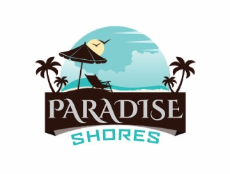 Paradise Shores logo design by nehel