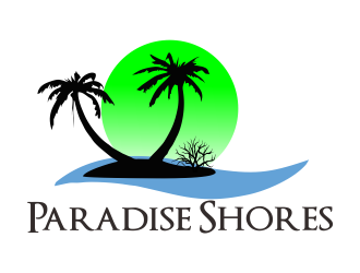 Paradise Shores logo design by jurnalia