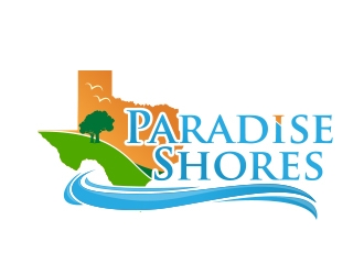 Paradise Shores logo design by MarkindDesign