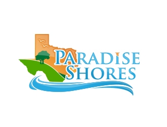Paradise Shores logo design by MarkindDesign