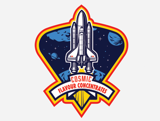 Cosmic Flavour Concentrates logo design by Kristmegistus