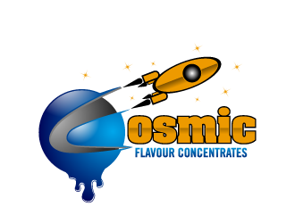 Cosmic Flavour Concentrates logo design by torresace