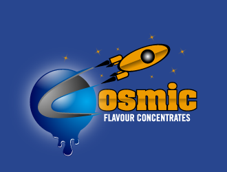 Cosmic Flavour Concentrates logo design by torresace