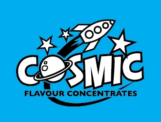Cosmic Flavour Concentrates logo design by moomoo