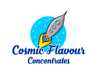 Cosmic Flavour Concentrates logo design by IrvanB