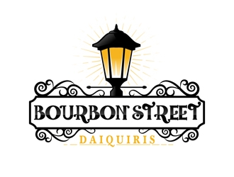 Bourbon Street Daiquiris logo design by DreamLogoDesign