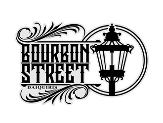 Bourbon Street Daiquiris logo design by DreamLogoDesign
