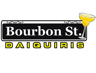 Bourbon Street Daiquiris logo design by coco