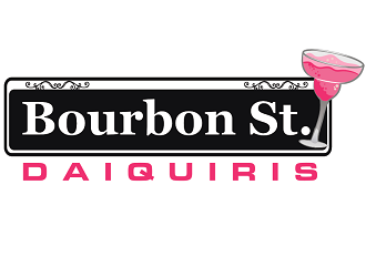 Bourbon Street Daiquiris logo design by coco