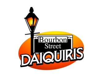 Bourbon Street Daiquiris logo design by DreamLogoDesign