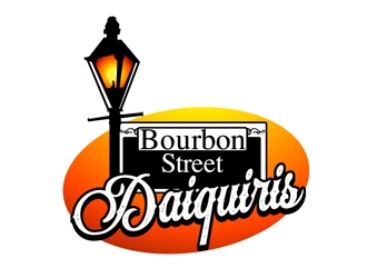 Bourbon Street Daiquiris logo design by DreamLogoDesign